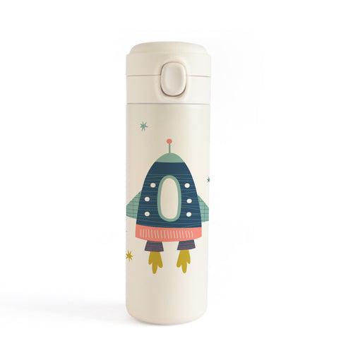 Insulated Water Bottle For Kids - Space Explorer