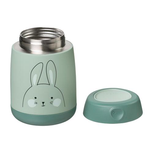 Insulated Food Jar Mini - So Bunny Green 210ml
