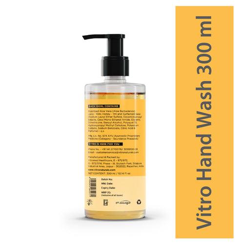 Hand Wash Liquid With Aloe Vera For Softer Hands