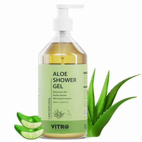 Shower Gel With Aloe Vera For Hydrated And Smooth Skin