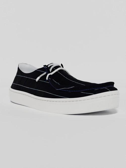 The Lusha Navy PinStripe