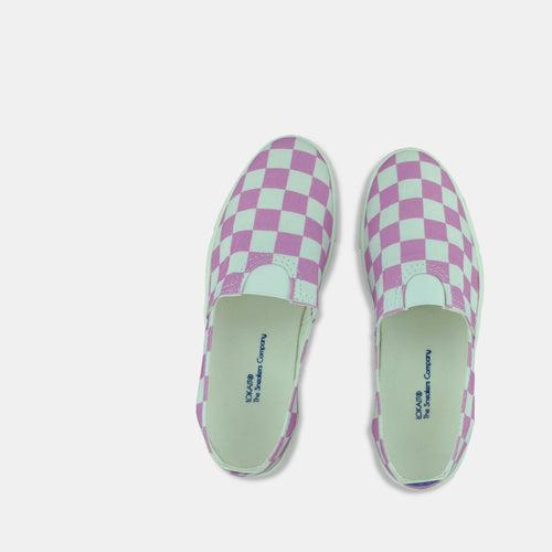 Plum Checkerboard