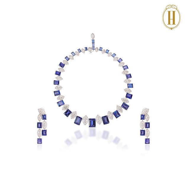 Tanzanite Twilight Necklace Set