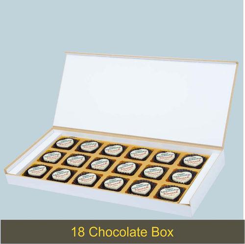 Unbreakable Bond - Gift with Printed Chocolates (Rakhi Pack Optional)