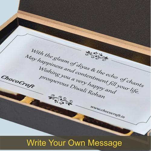 Personalised Diwali Gift with Photo Chocolates