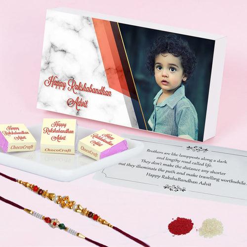 Precious Memories - Personalised Gift for Brother (Rakhi Pack Optional)