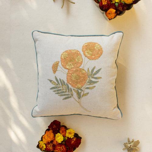 GENDA ORANGE CUSHION COVER