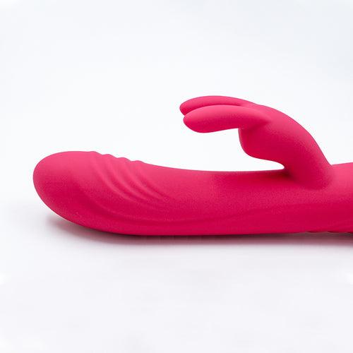 Elegant Rabbit Vibrator with Magnetic Charging