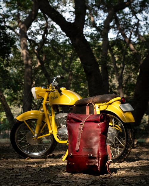 backpack pannier - classic roll top