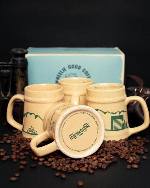 set of 4 mugsters