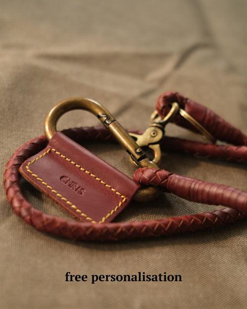 braided key chain