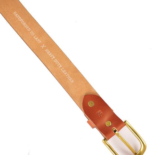 classic belt vintage tan