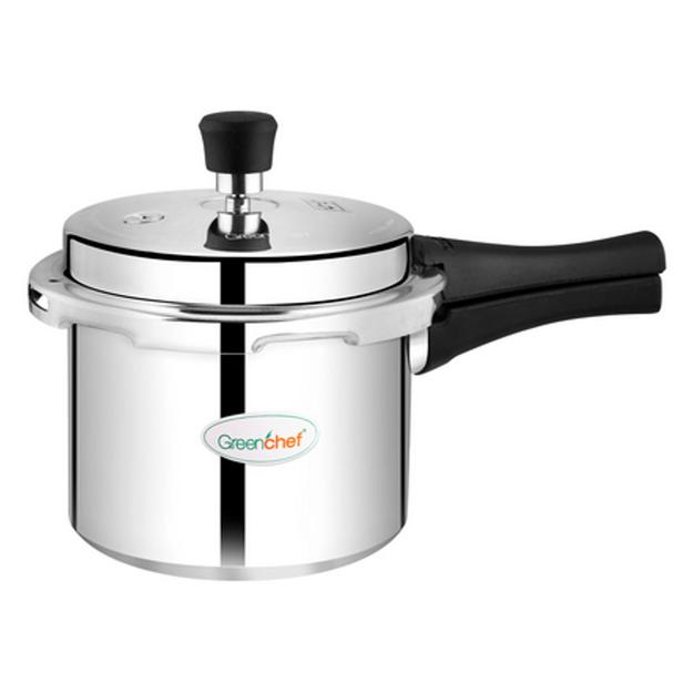 Greenchef Namo Outer Lid Aluminium Pressure Cooker 3 Litre