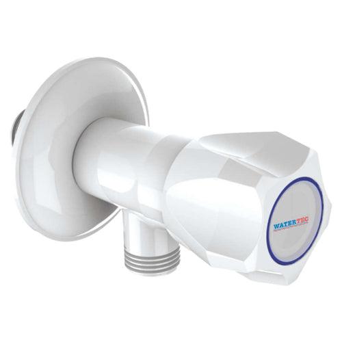 Watertec M Series Right Angle Stop Valve White MS-103006