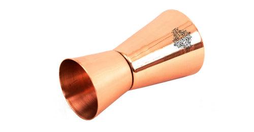 INDIAN ART VILLA Set of 2 Pure Copper Moscow Mule with Free 2 Pure Copper Shot Glasses