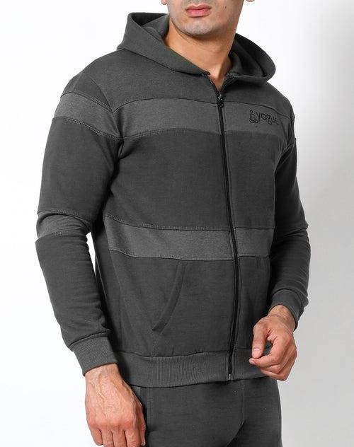 Graphite Stripes Thermal Jacket