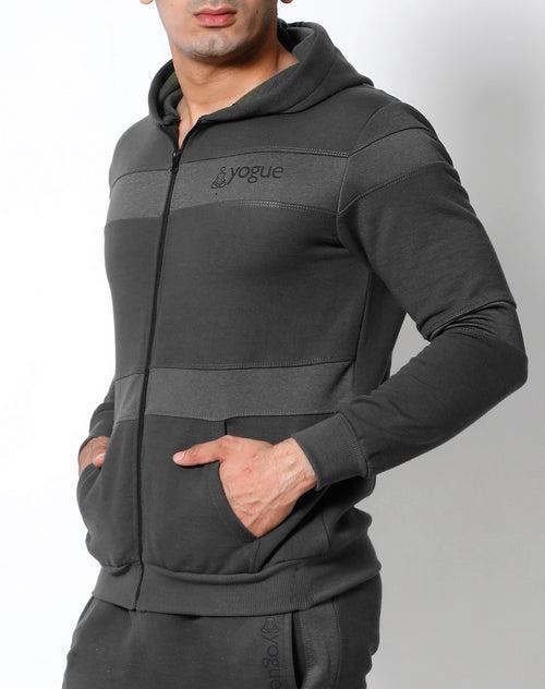 Graphite Stripes Thermal Jacket