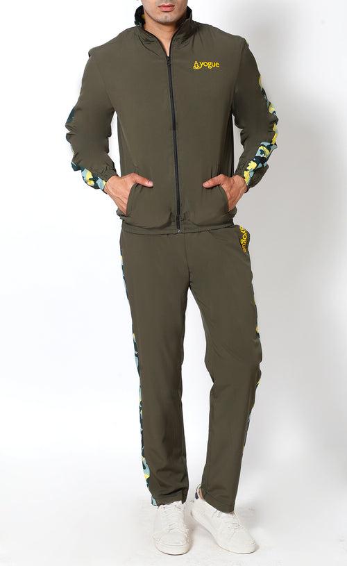 Olive Marine Athlete Tracksuit