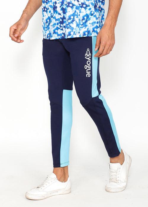 Mineral Blue Slim-Fit Trackpants