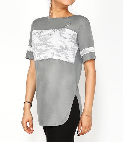 Lunar Grey Long T-Shirt