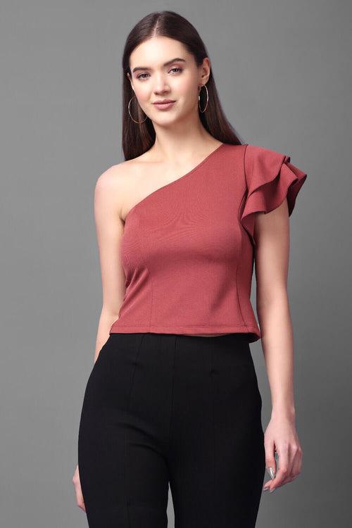 Rusty  Frill Crop Top