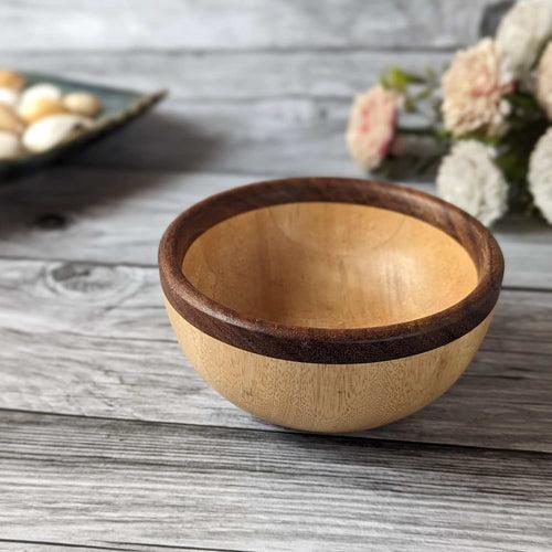 Wood Bowls Set Of 2 | Handmade Wooden bowls