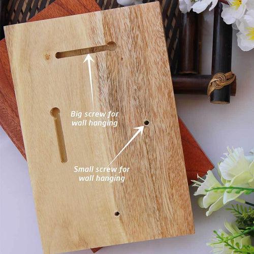 Wedding Wishes - Engraved Wooden Wedding Gift For A Lifetime of Love