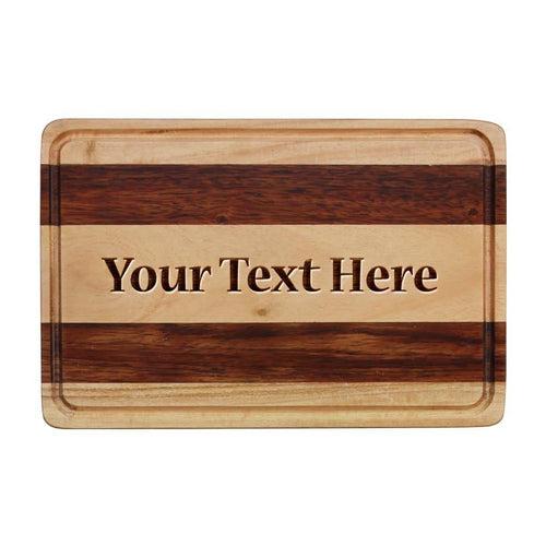 Mum & Dad's Kitchen Personalized Wooden Cutting Board