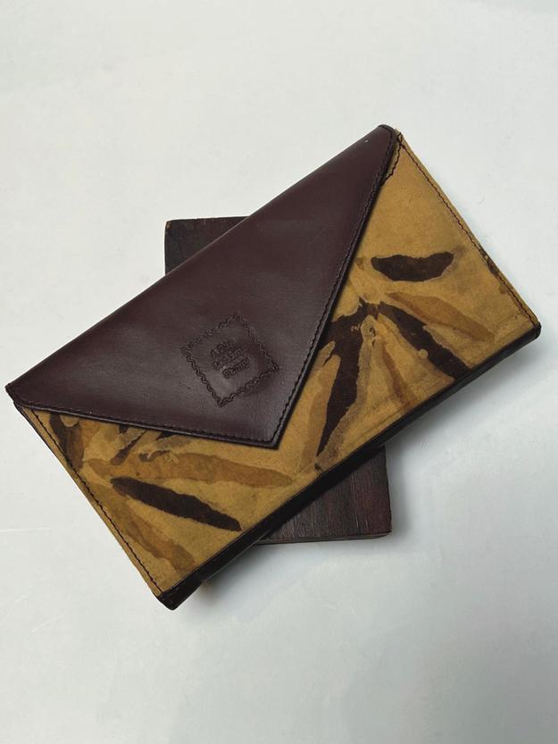 Bagru Wallet - Brown