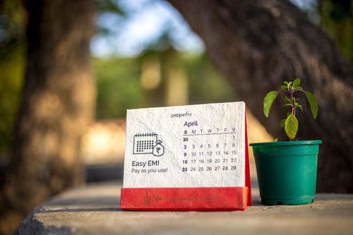 Soil - Plantable Seed Paper Calendar