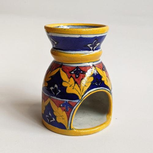 Blue Pottery Aroma Diffuser / Gerua