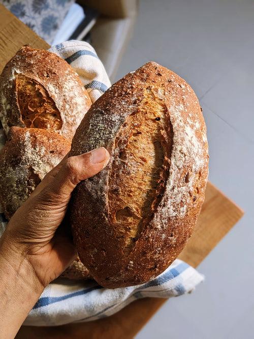 50% Wholewheat Seeded Country Loaf