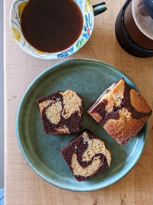 Belgian Chocolate & Vanilla Marble Cake