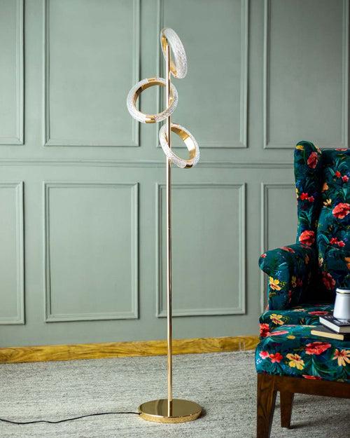 Concentric - 3 Light Floor Lamp