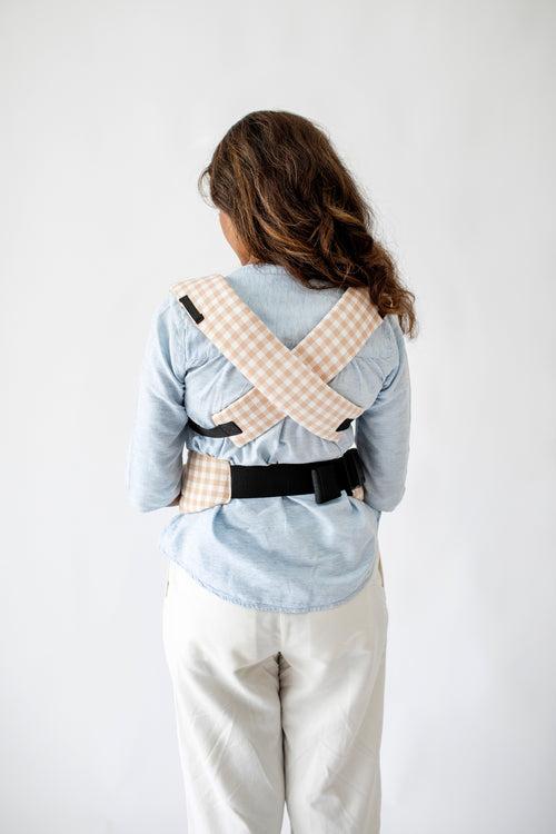 Lali Baby Carrier | 0-2y | Beige Checks