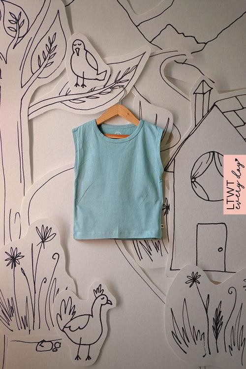 Everyday kids unisex sleeveless tees - pack of 2