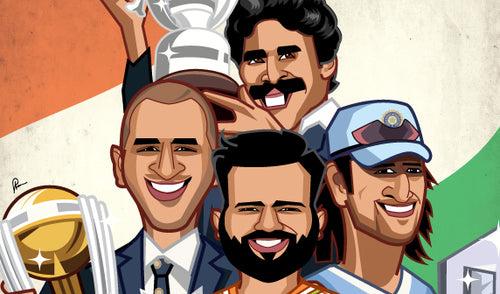 Victory Through Ages: India's World Cup Captains!