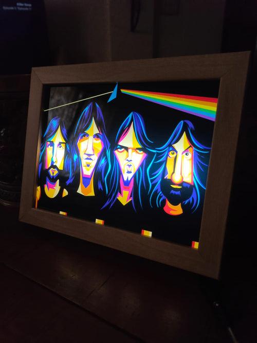 Back Lit Floyd Tribute Frame