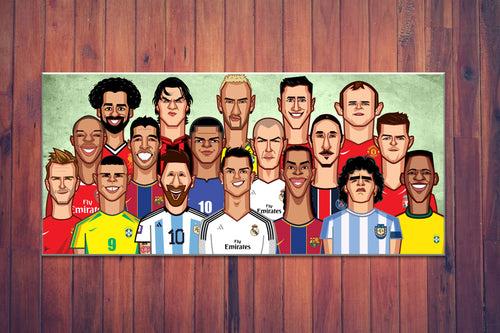 The Ultimate Football Legends Squad Version 2 - 50 signed pieces