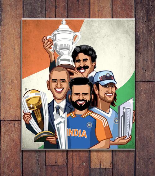 Victory Through Ages: India's World Cup Captains!