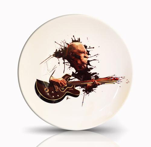 King of Blues Decor Plate