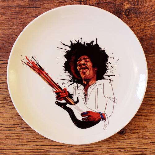 Tribute to Jimi Decor Plate