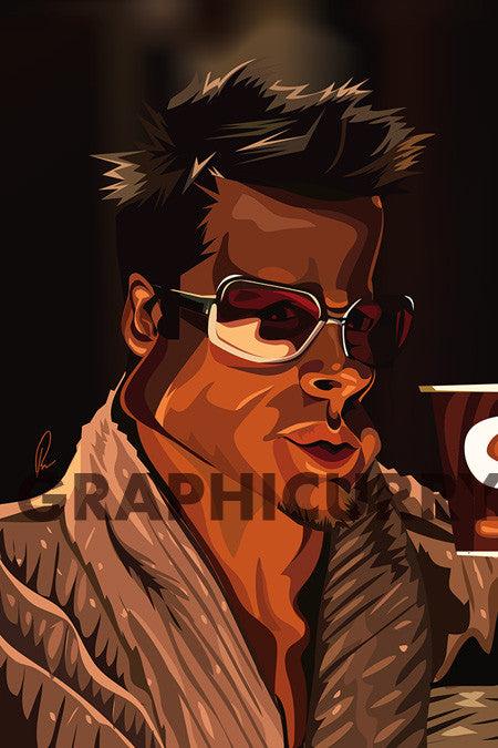 Tyler Durden (Fight Club) Wall Art