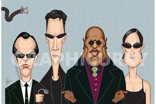 Matrix Tribute Wall Art