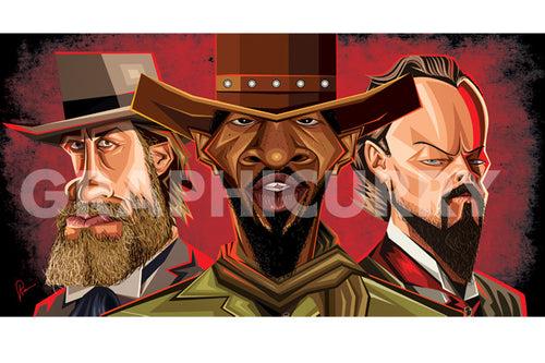 Django Tribute Wall Art