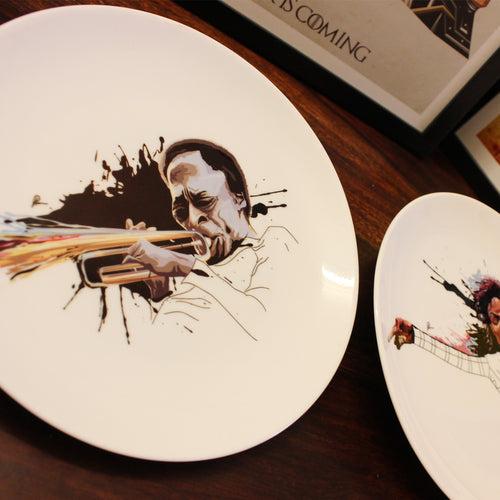 Prince of Darkness Decor Plate