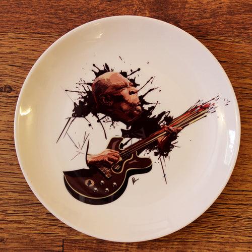 King of Blues Decor Plate