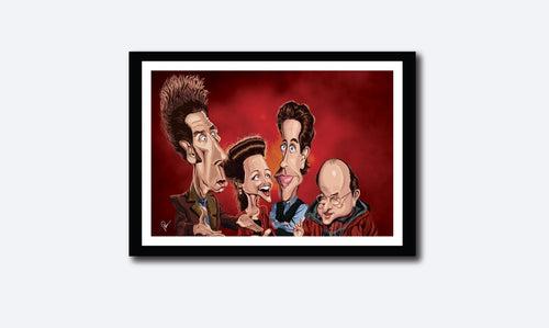 Seinfeld Tribute Poster