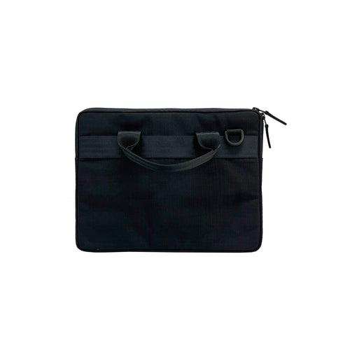 Museum of Fade Agent of Change Slim 13" Laptop Bag in Ex-Cargo Belts & Rescued Car Seat Belts