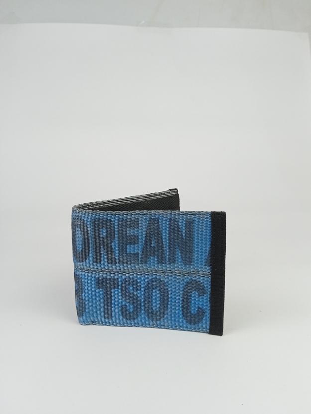 Wallet in Blue Ex-Cargo Belts